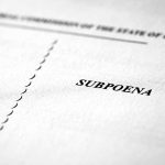 subpoena