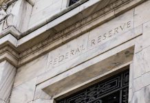 Federal Reserve building exterior with engraved lettering