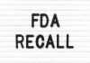 FDA recall