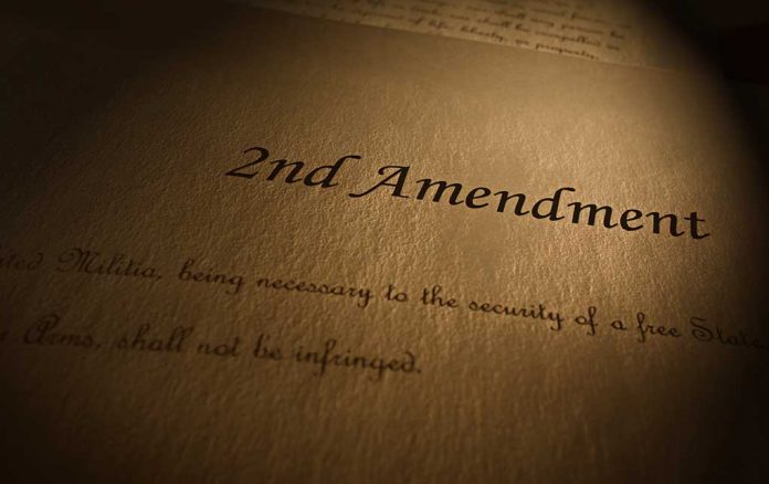 2nd Amendment text on old parchment paper