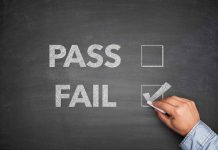 Pass and Fail options with Fail checked